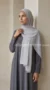 Silver Rectangular Chiffon Hijab Premium Collection - Image 7