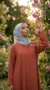 Printed Square Silk Chiffon Hijab Luna Collection Luna FP03 03