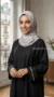 Hijab de muselina de seda estampado cuadrado Colección Louna FP06 02