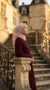 Hijab de muselina de seda estampado cuadrado Colección Luna FP07 02
