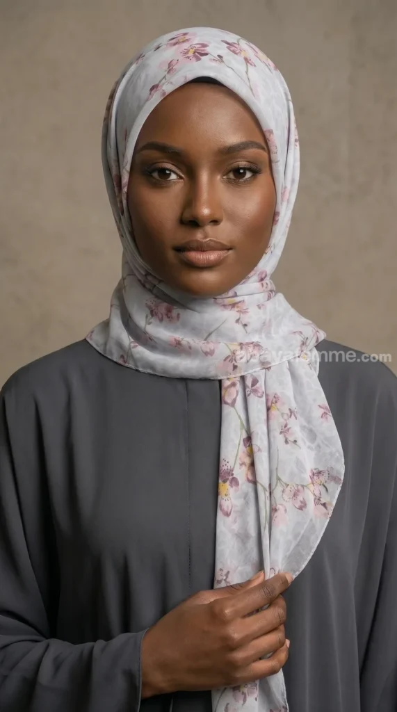 hijab muselina cuadrado estampado colección luna fp14 03