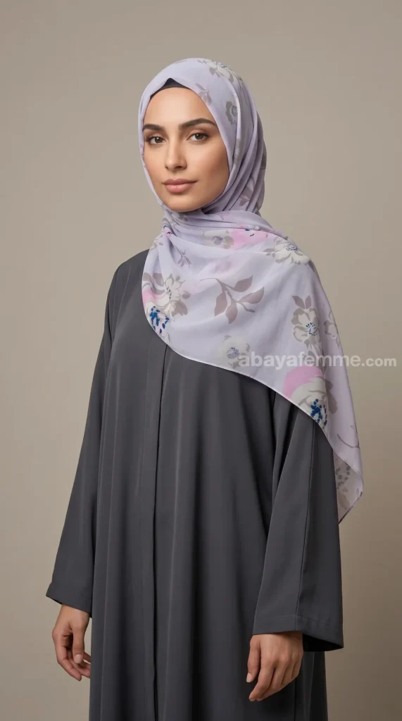 hijab de muselina cuadrado estampado colección louna fp16 01
