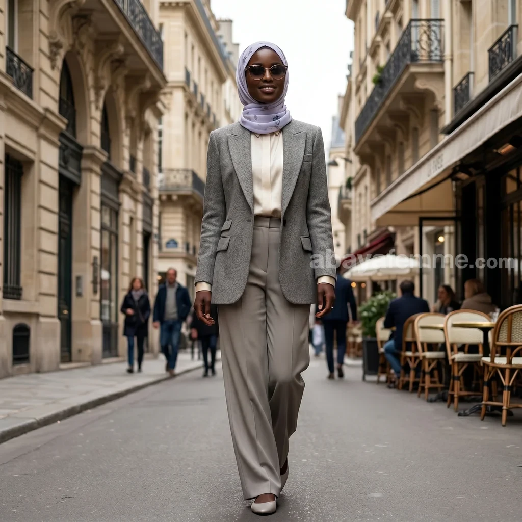 Hijab Mousseline de Soie Imprimé Carré Collection Luna FP16 2 Détail du tissu et de l'imprimé du hijab carré imprimé collection luna fp16