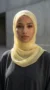 Yellow silk chiffon square Riley collection hijab 04