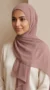 Dusty Pink Premium Collection Chiffon Hijab - Image 4
