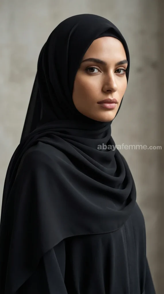 Olive Chiffon Hijab Luxury Collection 04