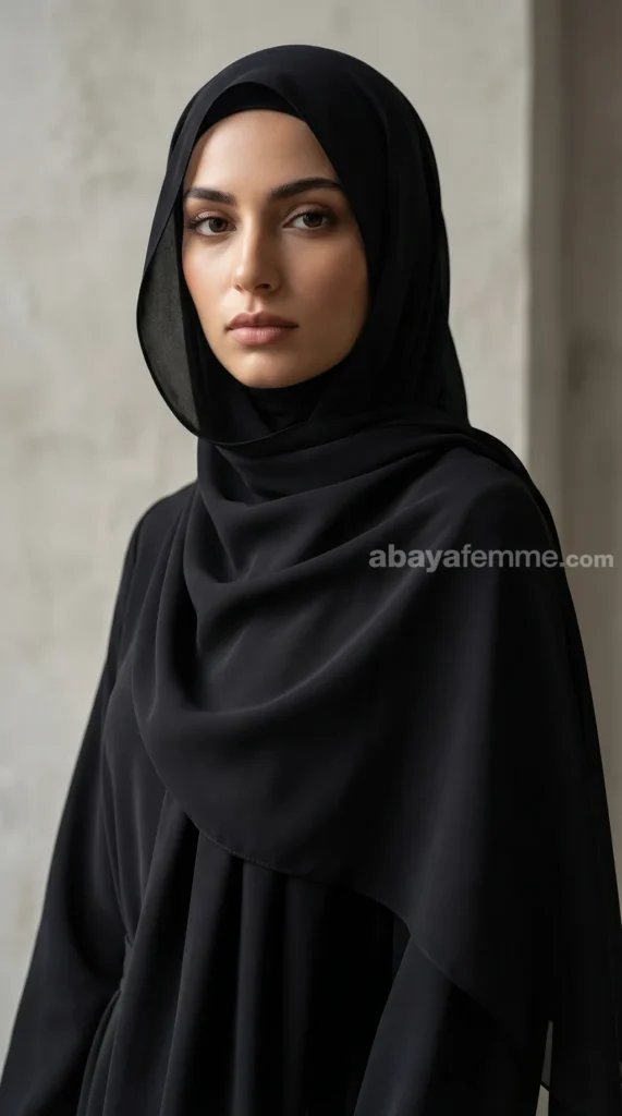 Olive Chiffon Hijab Luxury Collection 03