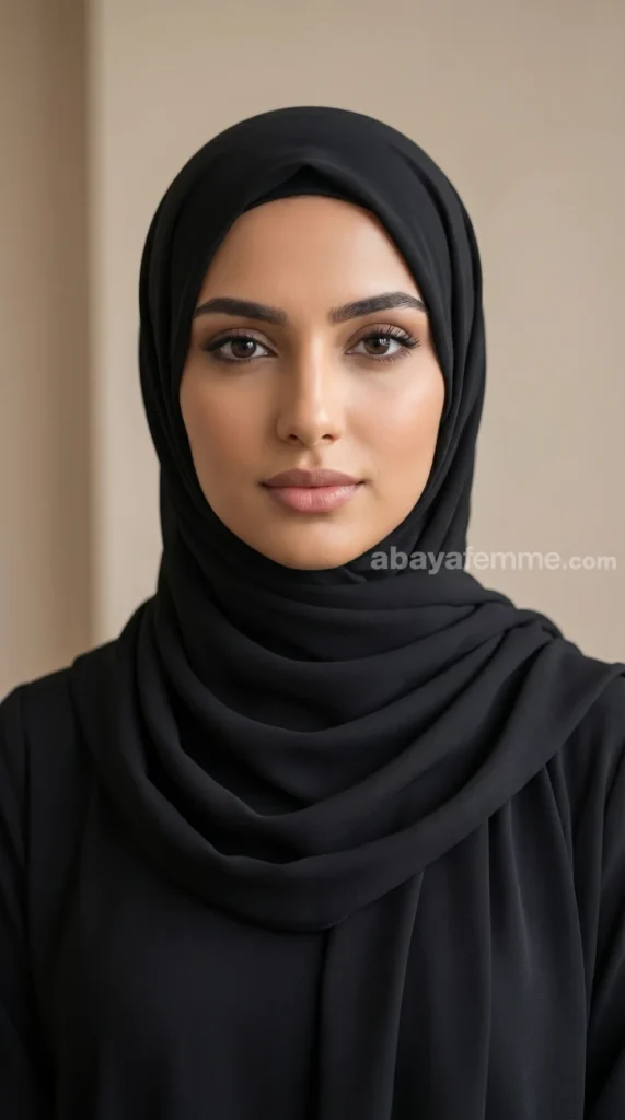 Olive Chiffon Hijab Luxury Collection 01