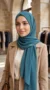 Teal Luxury Chiffon Hijab