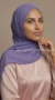 Hijab Mousseline Violet Premium Collection - Image 2
