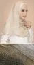 Hijab Collezione Dahlia Beige - immagine 5