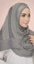 Hijab Collection Dahlia Gris/Vert – Image 4