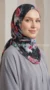 Bedrukte chiffon Hijab HMIT01, Lilia-collectie - Afbeelding 14