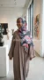 Bedrukte chiffon Hijab HMIT01, Lilia-collectie - Afbeelding 7