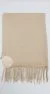 Cremefarbener Pashmina, Basic-Kollektion – Bild 3