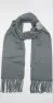 Grijze pashmina uit de Basic-collectie