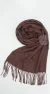 Pashmina Collection Basic Brun cuir - Immagine 2