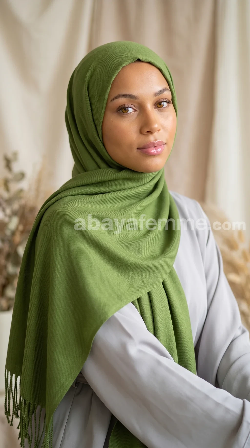 pashmina vert basic