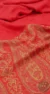 Roter rechteckiger bedruckter Pashmina, Classic-Kollektion PC08 - Bild 5