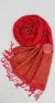 Roter rechteckiger bedruckter Pashmina, Classic-Kollektion PC08 - Bild 4