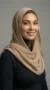 saddlebrown underscarf neck cover lifestyle