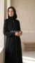 Black zipped hooded sweatshirt 0