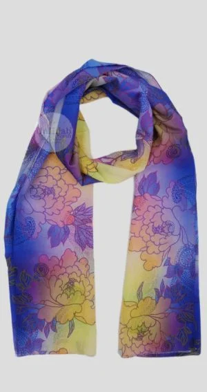 Hijab imprimé Collection Lilia PST13