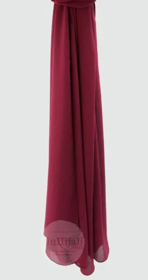 Hijab Mousseline froissé