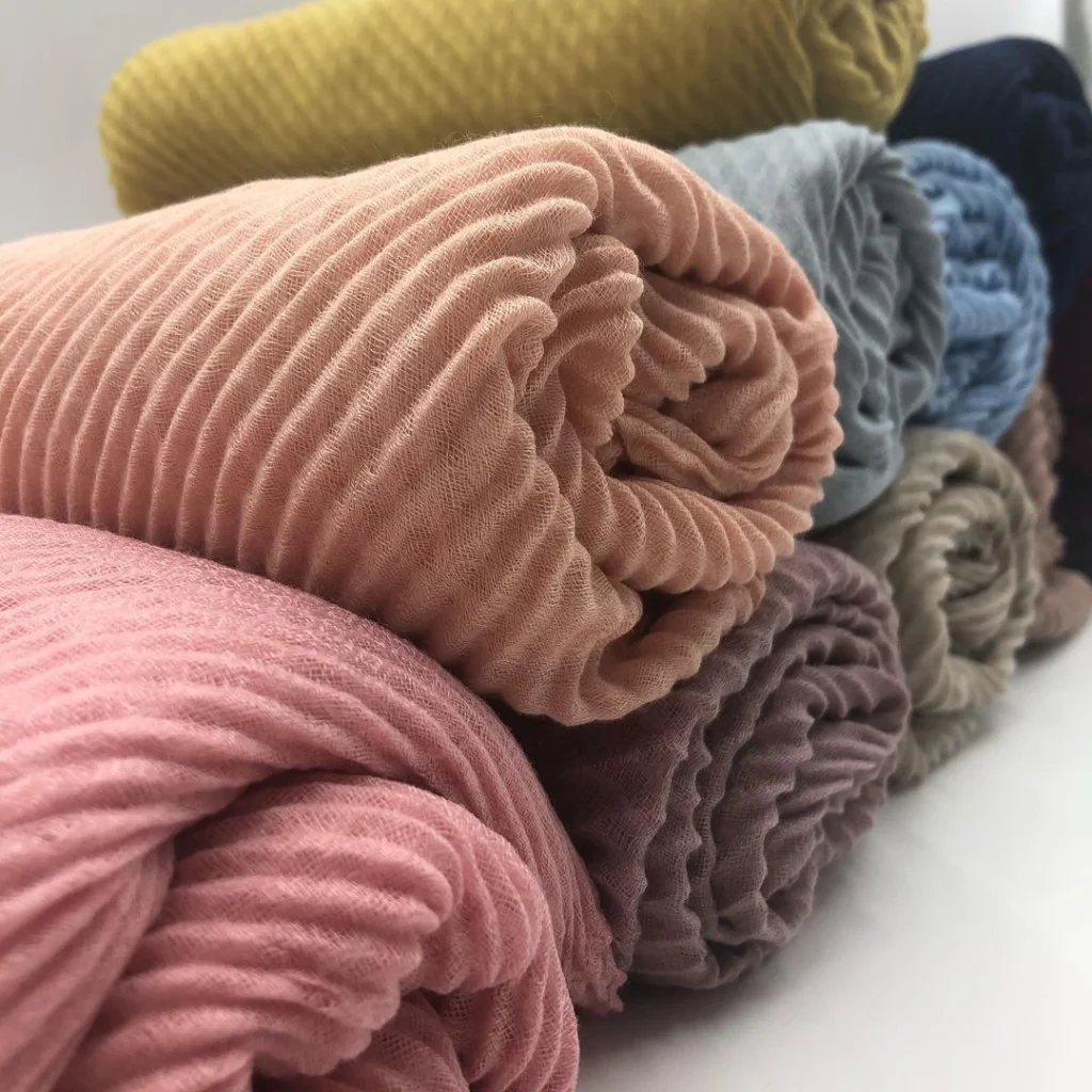 Hijab Plissé Careena BurlyWood 1 Hijab Plissé pas cher