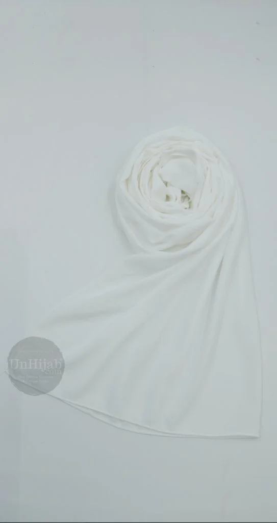 Hijab Soie de Médine Blanc – view 4
