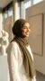 Hijab Froissé Army Green Basic Collection - Lifestyle Photo - Model Style: Hijabi