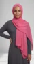 Deep Pink Chiffon Hijab Premium Collection - Image 5