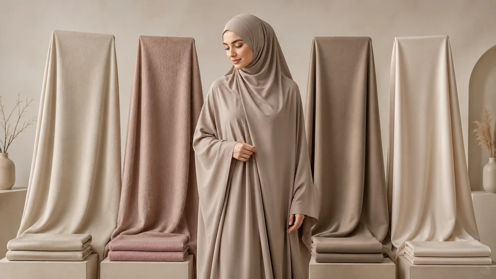 Top 4 des tissus à choisir pour son jilbab