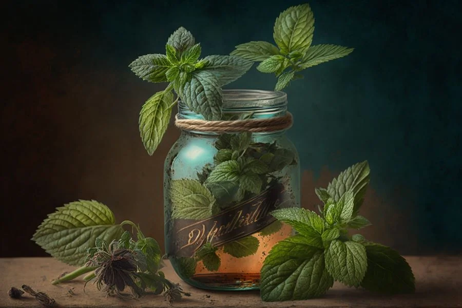 Huile essentielle de menthe poivrée 4 Huile essentielle de menthe poivrée