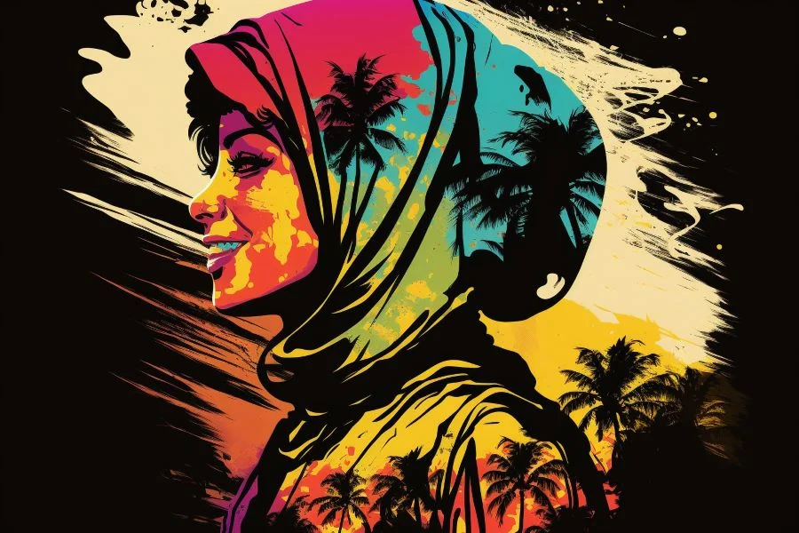 Tendances Hijab pour rester au frais pendant l'été