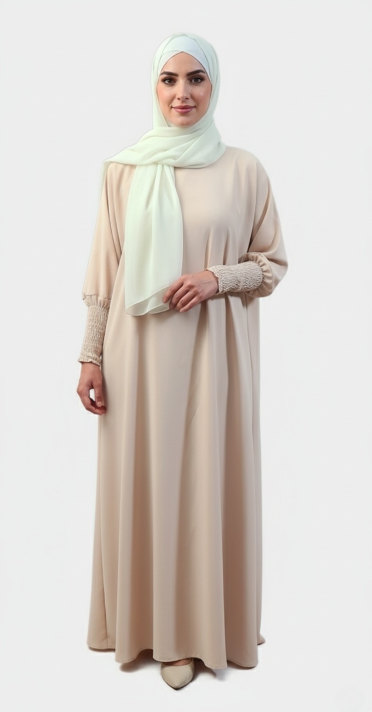 Abaya Soie de Medine Beige.sg Abaya Soie de Medine Beige