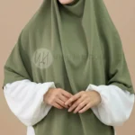 Khimar-soie-de-medine-olive