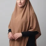 khimar long jazz marron