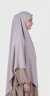 Beige Medina silk khimar