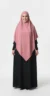 Pink Medina Silk Khimar - Image 3