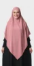khimar soie de medine pink hijabi studio