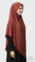 Medina Silk Khimar Rust - Image 2