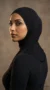 Black Neck Cover Underscarf