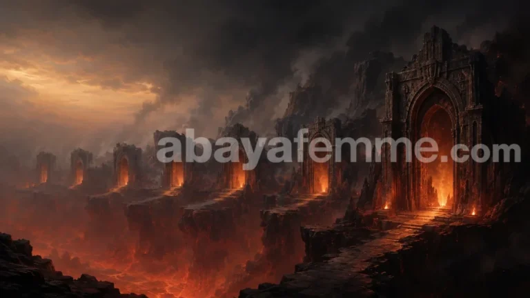 Les 7 portes de Jahannam "Enfer": Voyage à travers les niveaux de l'Enfer en Islam 2 Les 7 portes de Jahannam "Enfer": Voyage à travers les niveaux de l'Enfer en Islam