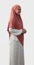 Rose Jazz Khimar