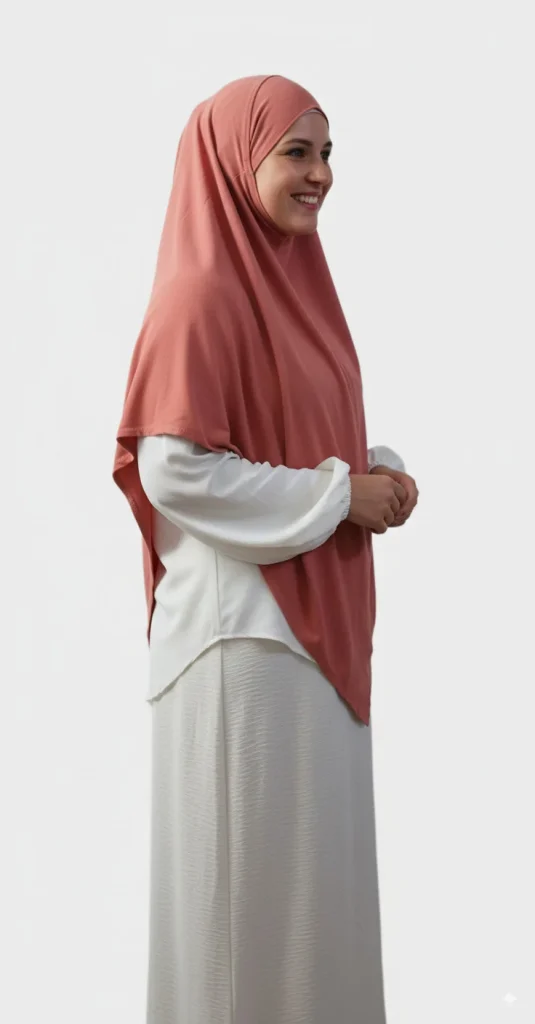 Rose Jazz Khimar