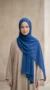 Blue Medina Silk Hijab 02