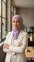 Lilac Medina Silk Hijab 02