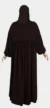 Abaya Soie de Médine évasée Chocolat – Image 2