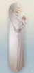 Robe-Abaya-voile-integre-Beige